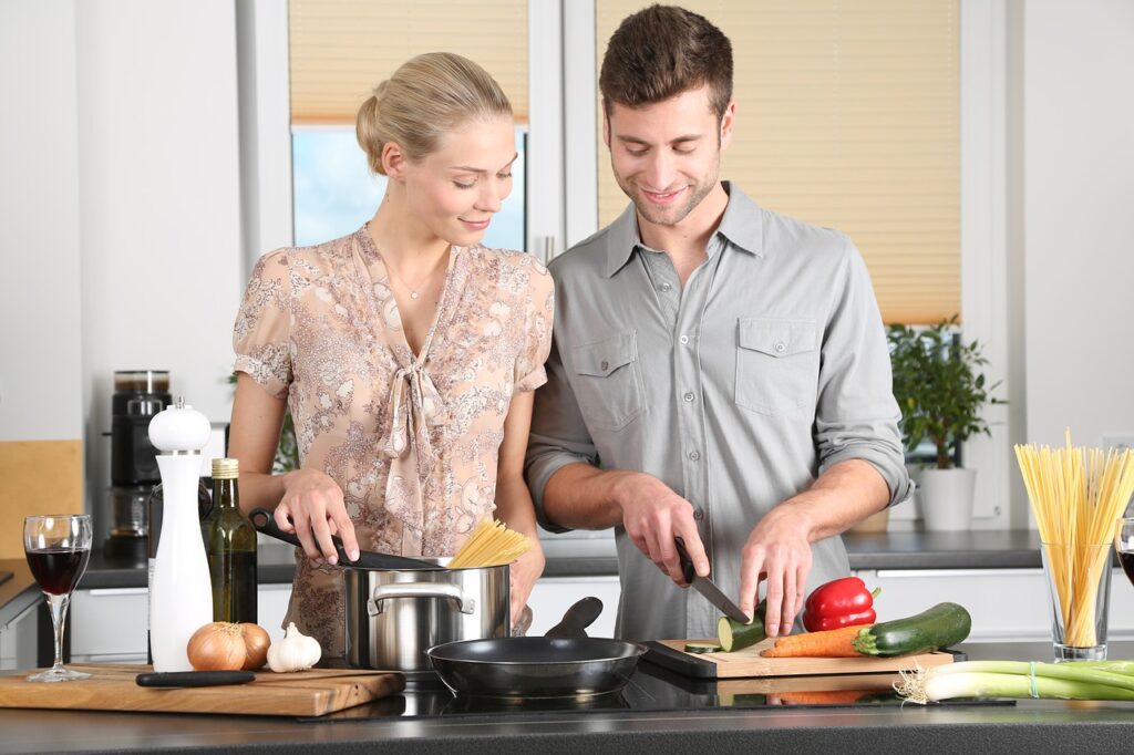 cuisiner à deux